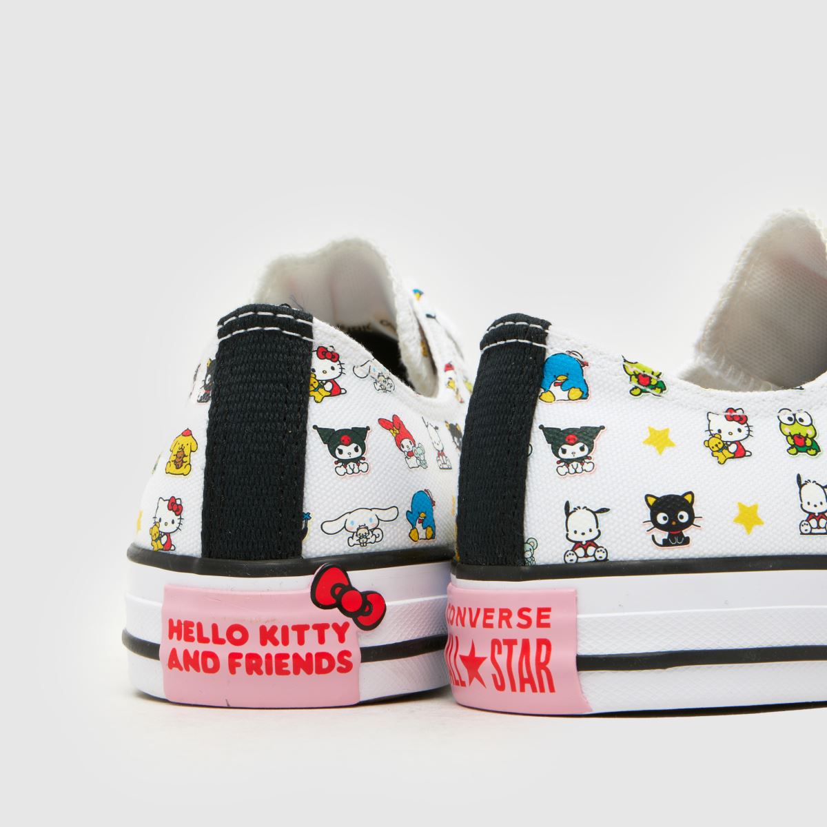 Converse All Star Ox Hello Kitty in White Multi Converse All Star Ox Hello Kitty 7