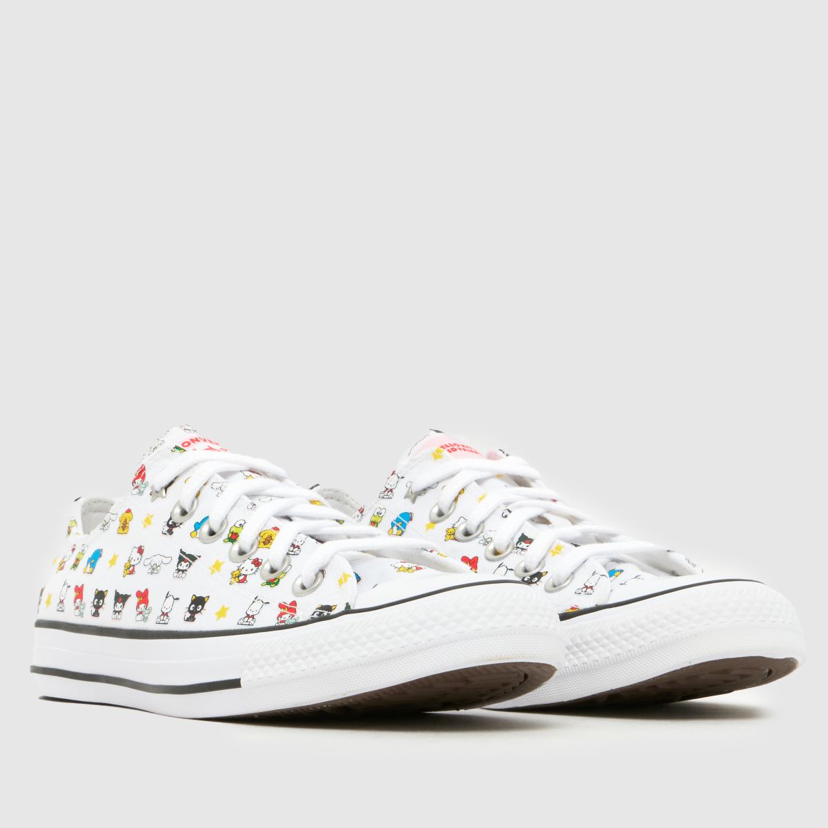 Converse All Star Ox Hello Kitty in White Multi Converse All Star Ox Hello Kitty 8