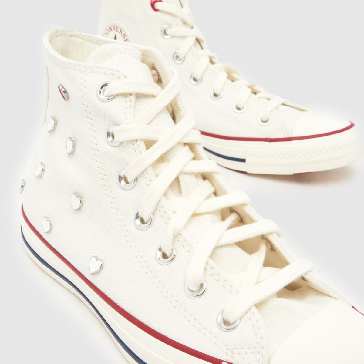 Damen Converse Weiß Chucks In Love All Star Hi Sneaker Converse Chucks In Love All Star Hi 4