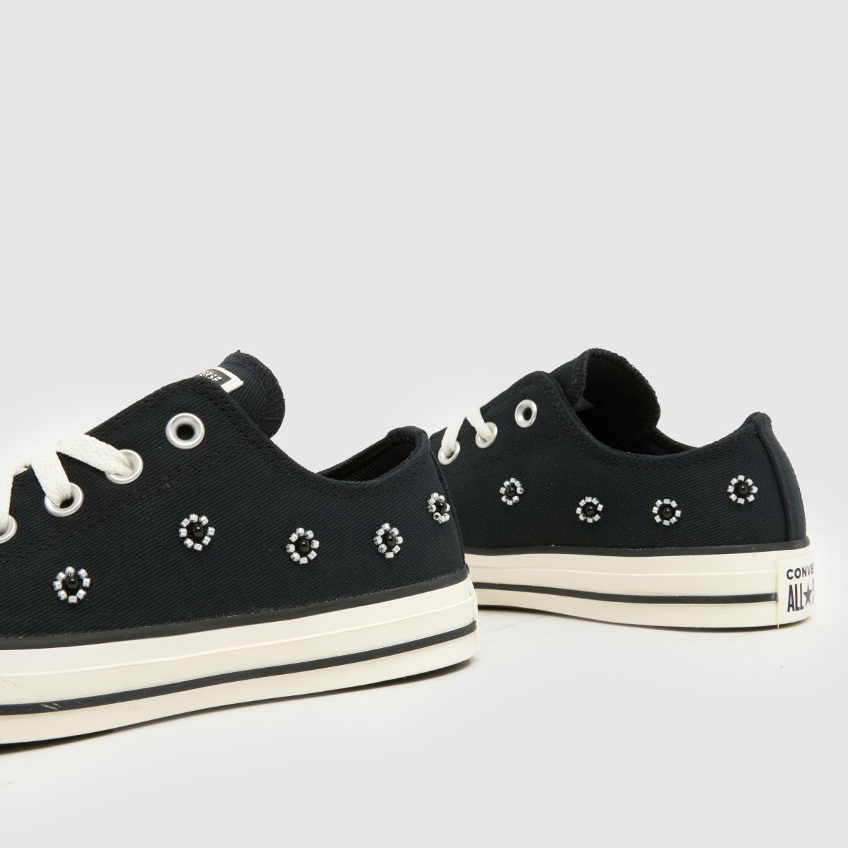Converse All Star Ox Beads in Black & White Converse All Star Ox Beads 7