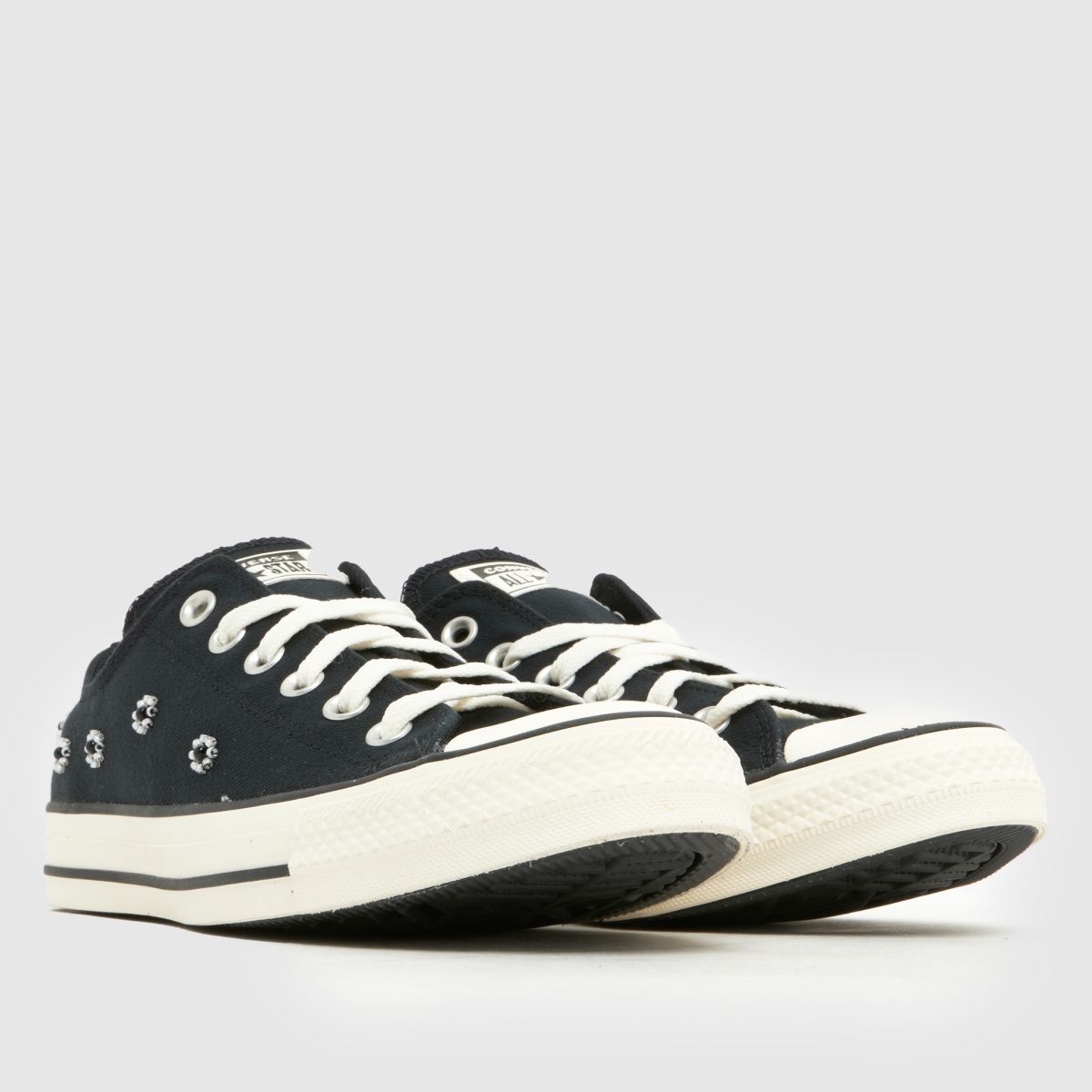 Converse All Star Ox Beads in Black & White Converse All Star Ox Beads 8