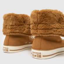 Converse All Star Fold Over XHi in Tan Converse All Star Fold Over XHi,4 of 4