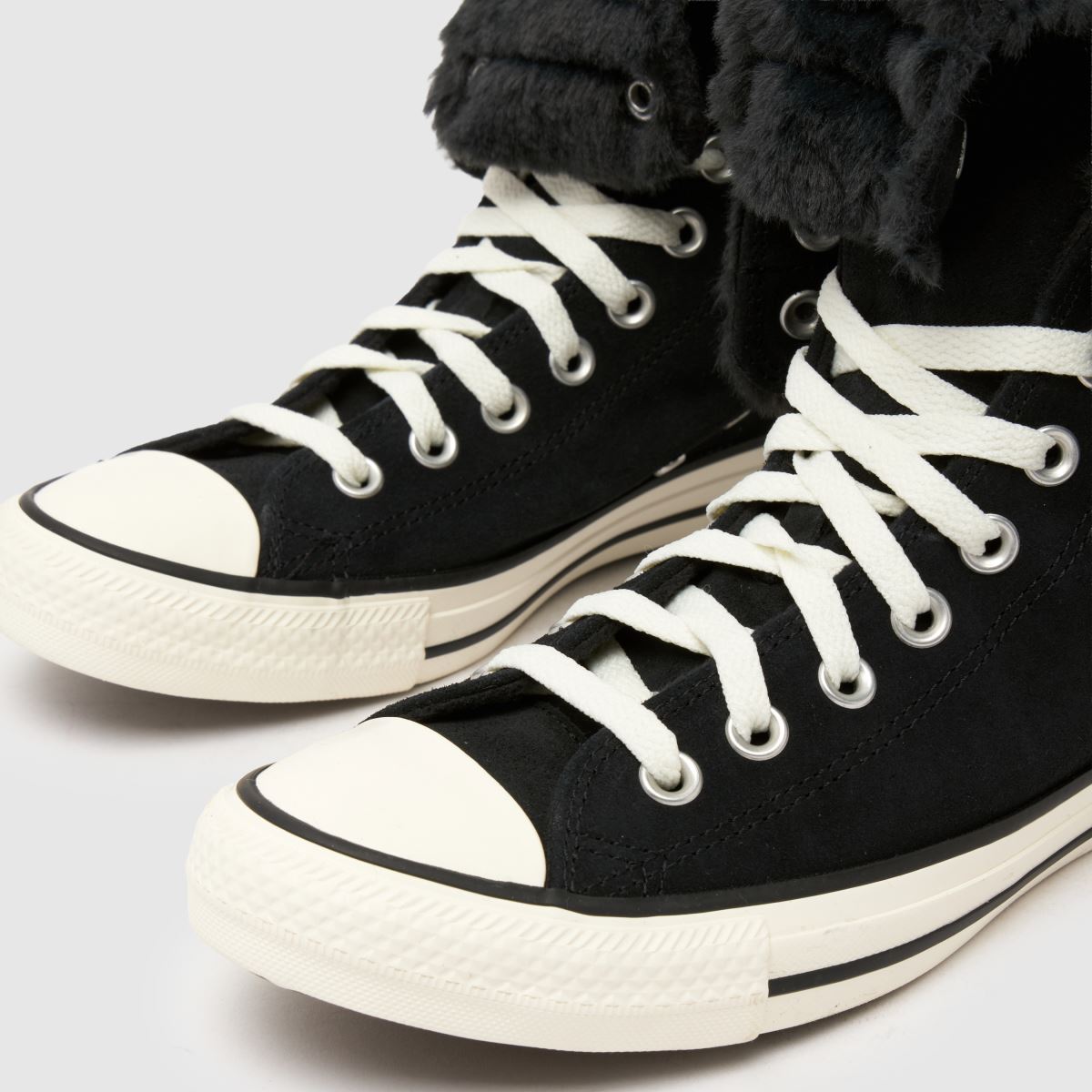 Converse All Star Fold Over XHi in Black Converse All Star Fold Over XHi 4