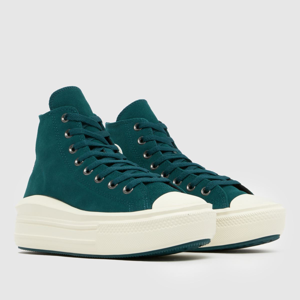 Converse All Star Move in Dark Green Converse All Star Move 3