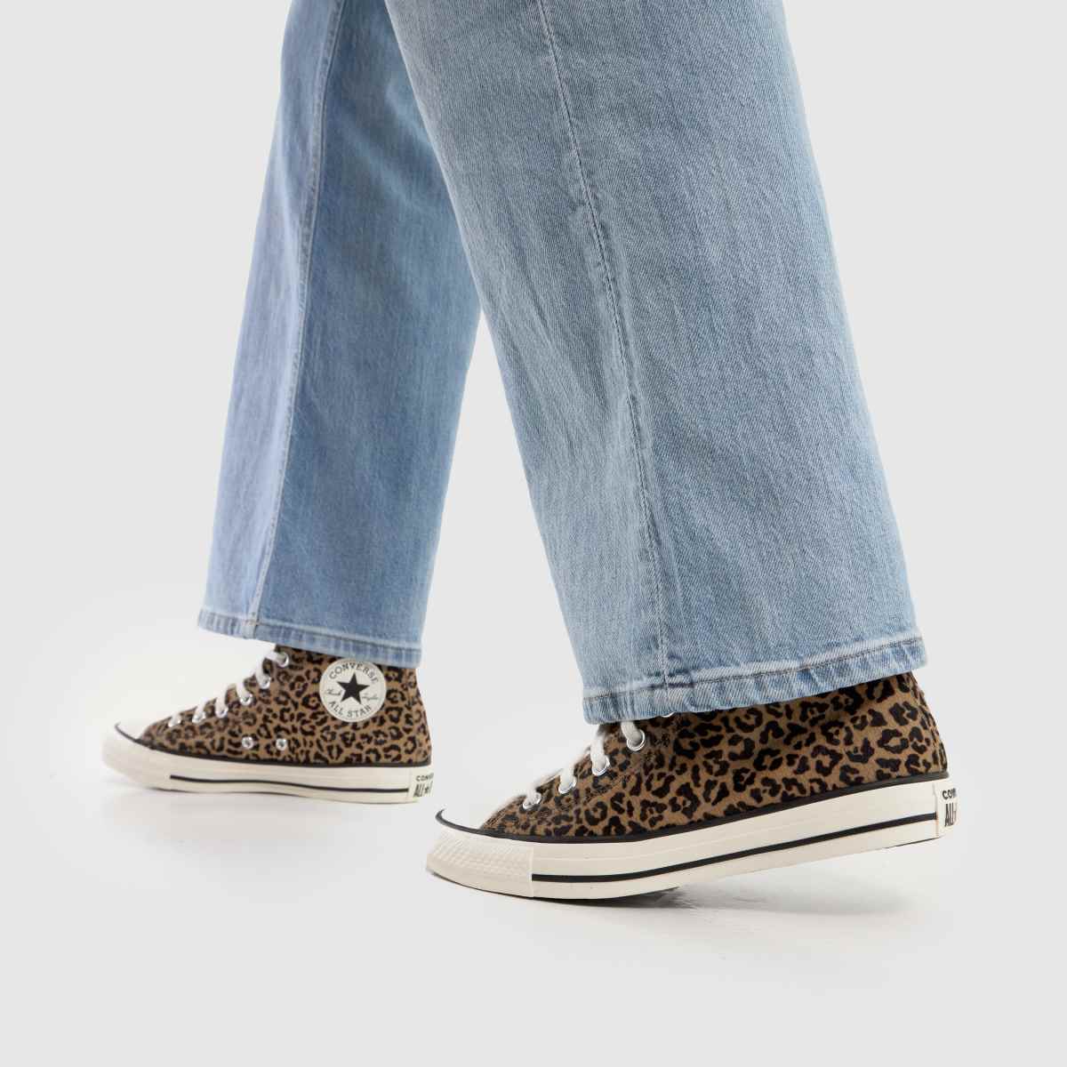Damen Converse All Star Hi Winterluxe Leopard Sneaker Converse All Star Hi Winterluxe Leopard 8