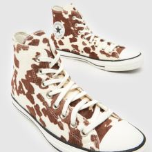 Converse All Star Hi Winterluxe Cow in Multi Converse All Star Hi Winterluxe Cow,3 of 4