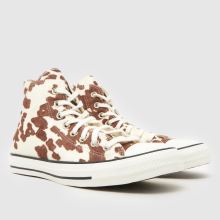 Converse All Star Hi Winterluxe Cow in Multi Converse All Star Hi Winterluxe Cow,2 of 4