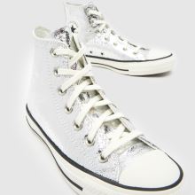 Converse All Star Hi in Silver Converse All Star Hi,3 of 4