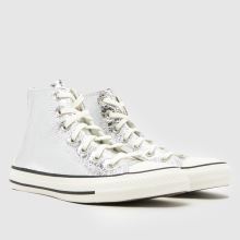 Converse All Star Hi in Silver Converse All Star Hi,2 of 4