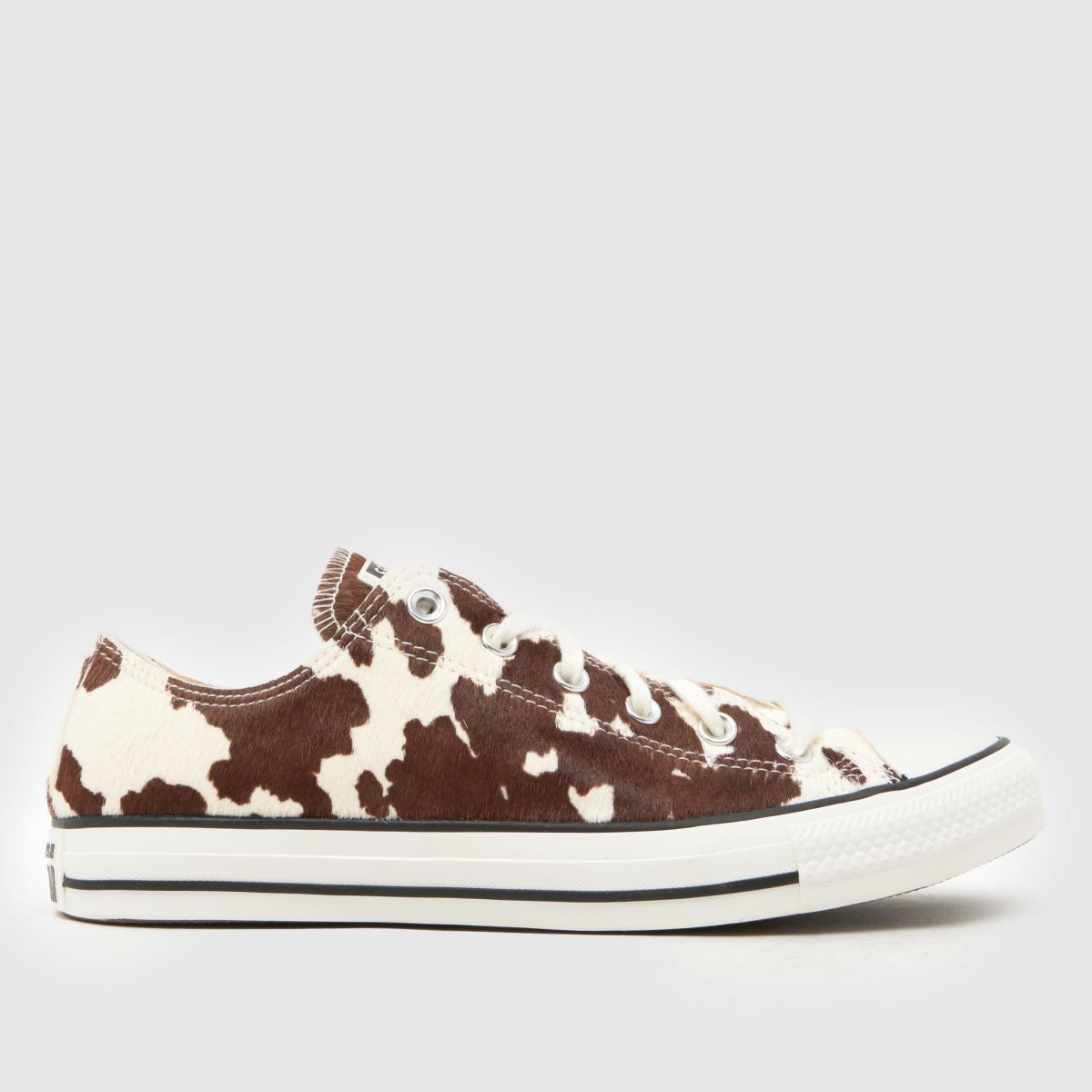 Converse All Star Ox Winterluxe Cow Trainers in Multi