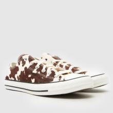 Converse All Star Ox Winterluxe Cow in Multi Converse All Star Ox Winterluxe Cow,2 of 4