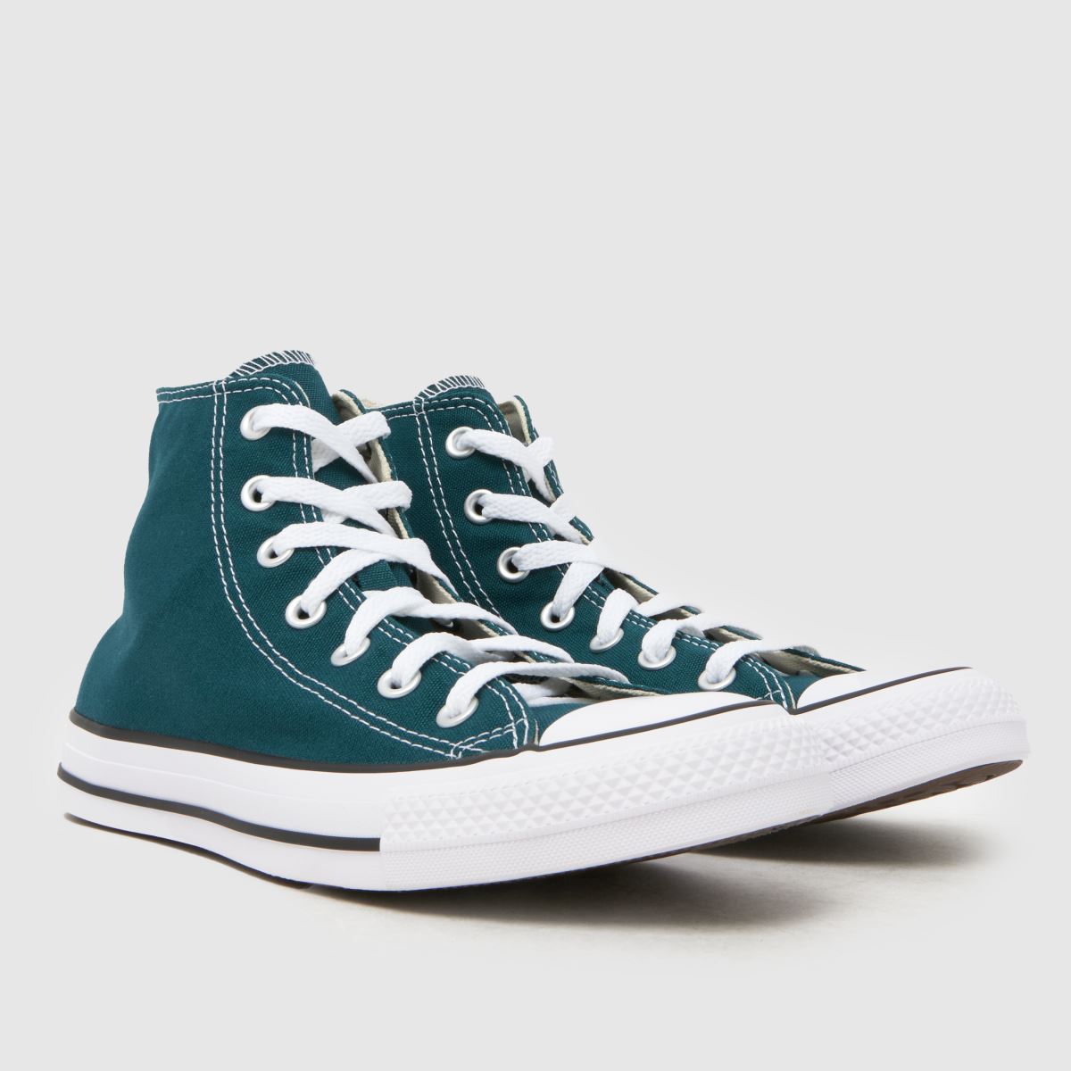 Converse All Star Hi in Dark Green Converse All Star Hi 3