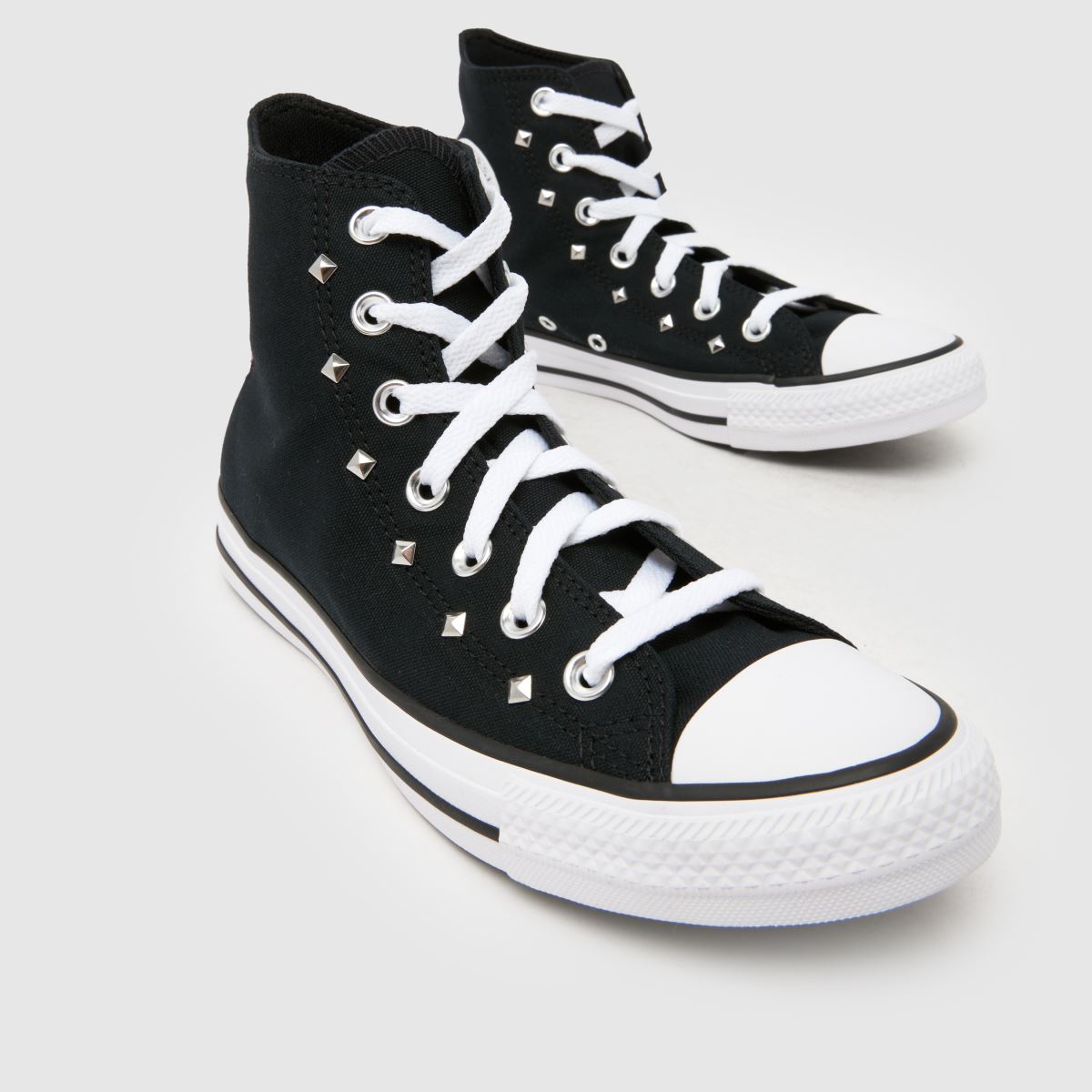 Converse All Star Hi in Black & pink Converse All Star Hi 4