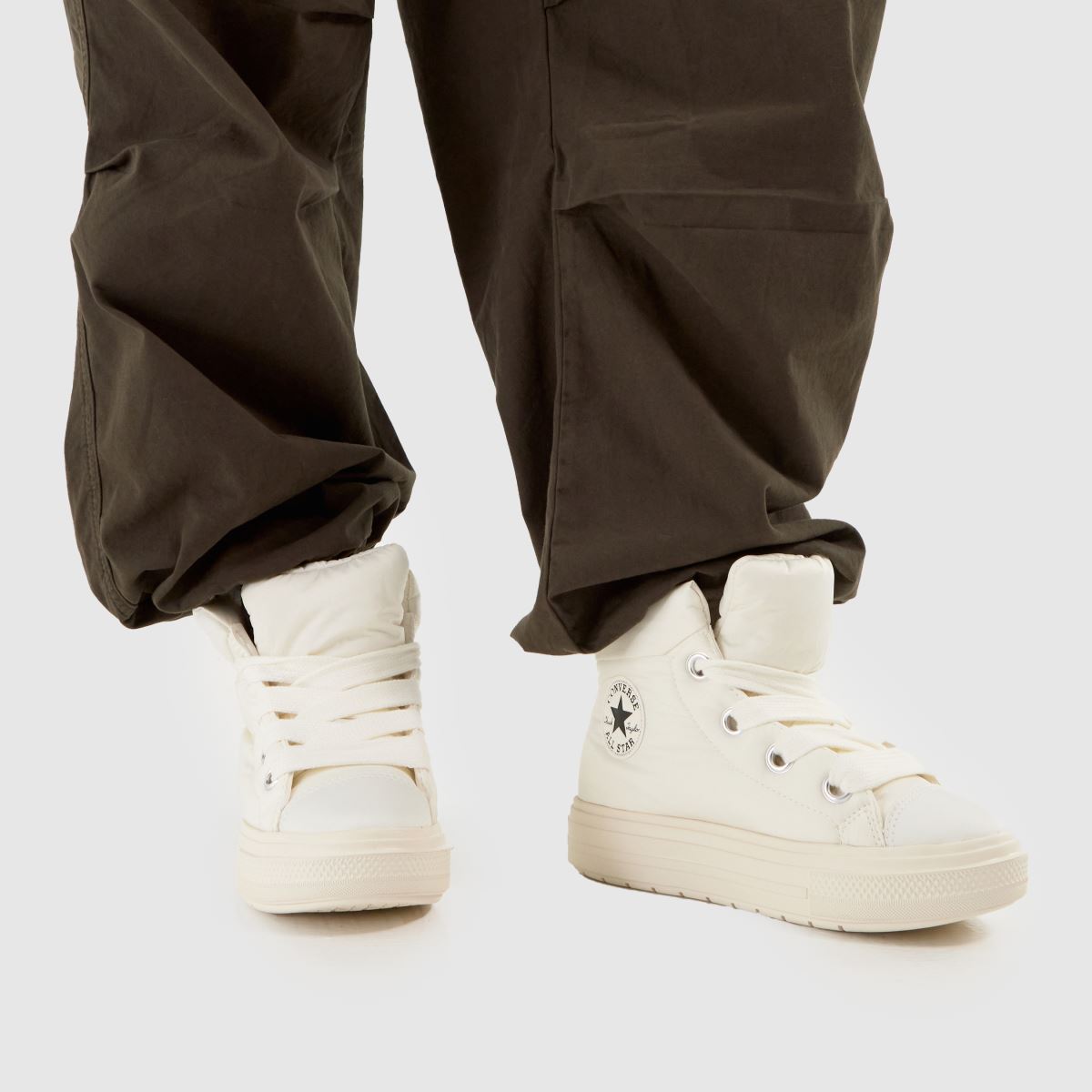 Converse All Star Elements in White Converse All Star Elements 8