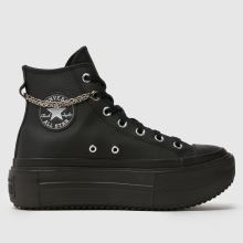 Converse All Star Double Stack Pierced in Black Converse All Star Double Stack Pierced,1 of 4