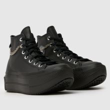 Converse All Star Double Stack Pierced in Black converse Converse All Star Double Stack Pierced in Black,2 of 4