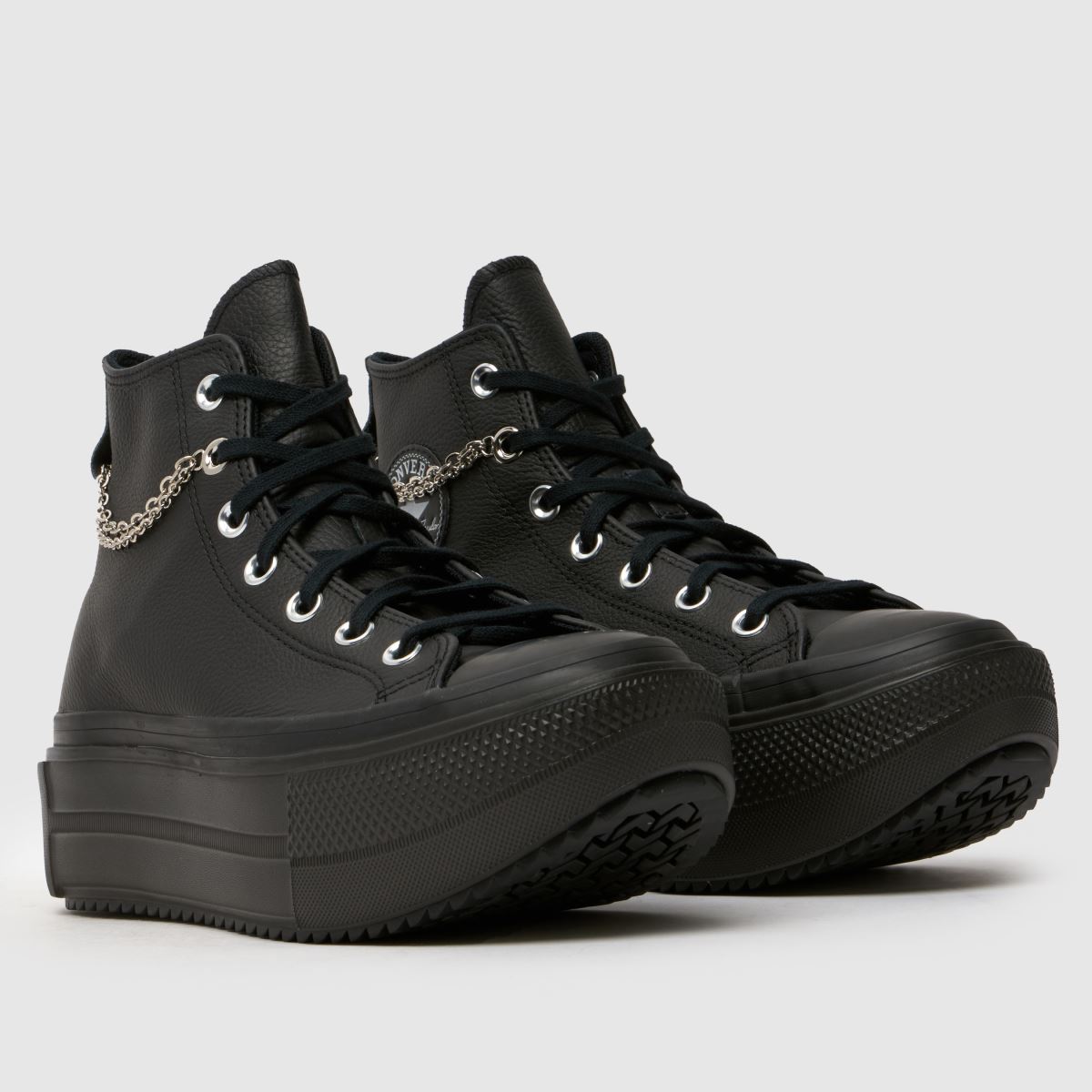 Converse All Star Double Stack Pierced in Black converse Converse All Star Double Stack Pierced in Black 3