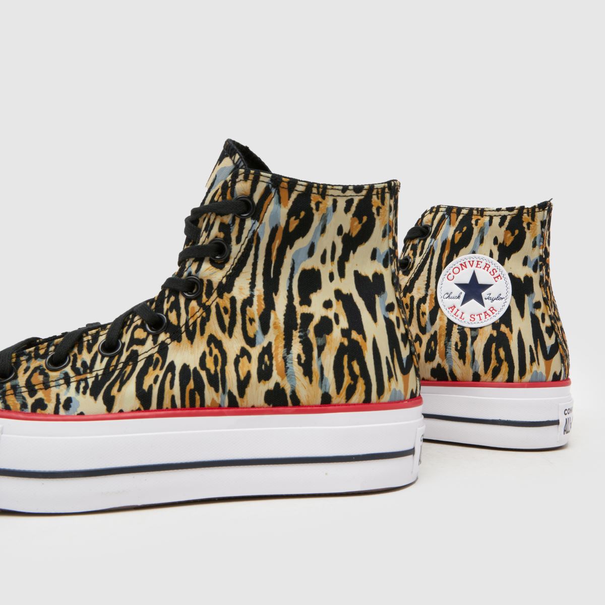 Damen Converse All Star Lift Leopard Sneaker Converse All Star Lift Leopard 7