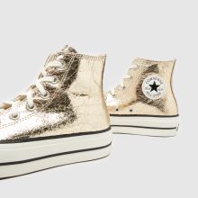 Converse All Star Lift Elevated Shine in Gold Converse All Star Lift Elevated Shine,4 of 4