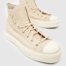 Converse All Star Lift in Beige Multi Converse All Star Lift,3 of 4
