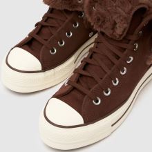 Converse All Star Fold Over Lift in Brown Converse All Star Fold Over Lift,4 of 4