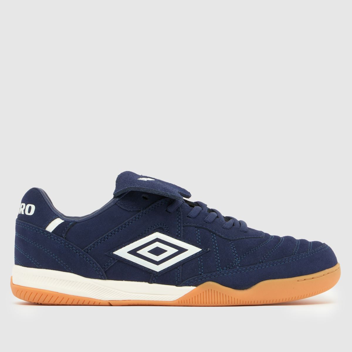 UMBRO Speciali TR Trainers in Navy & White