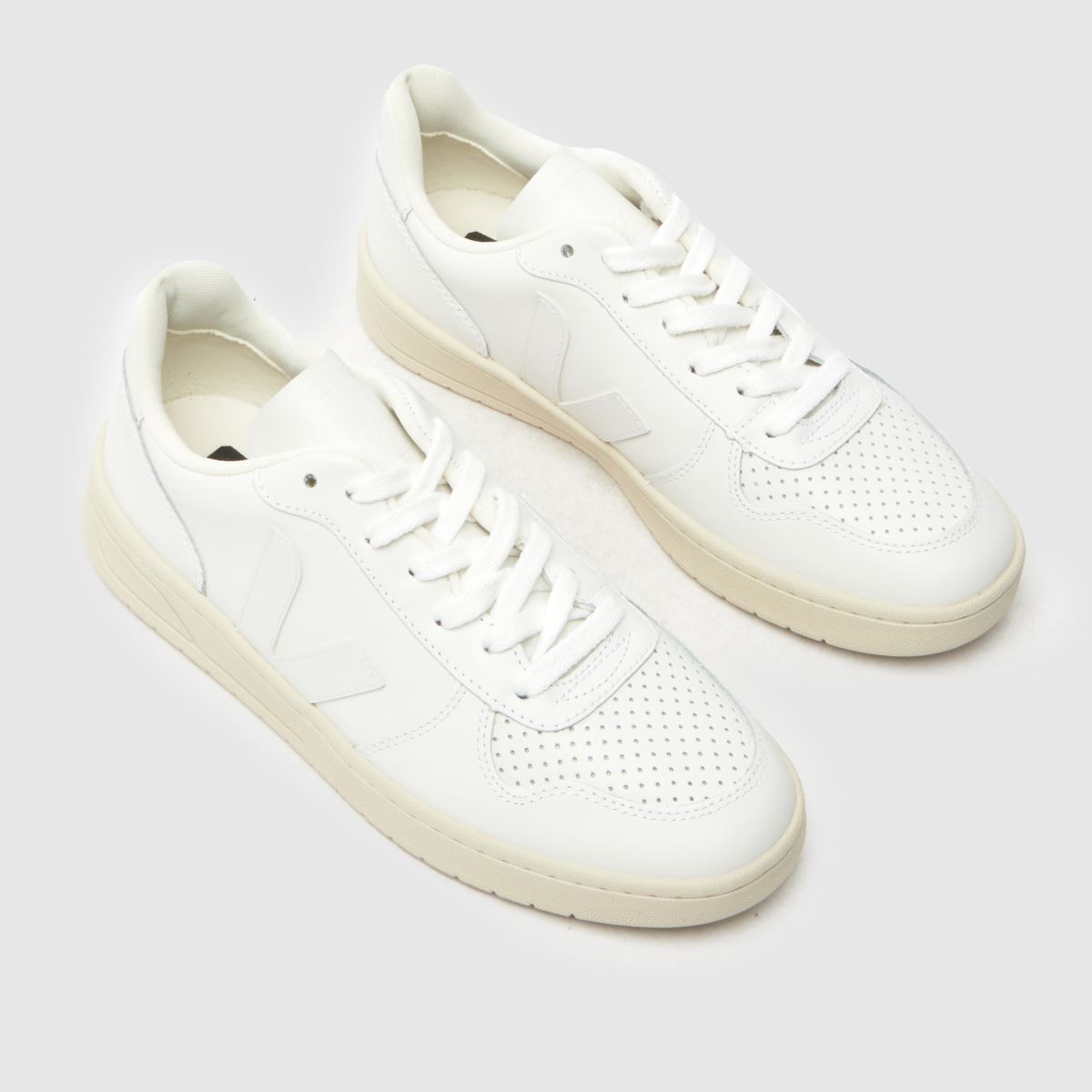 Veja Shoes Veja V10 Extra White Damen Womens White VEJA V-10