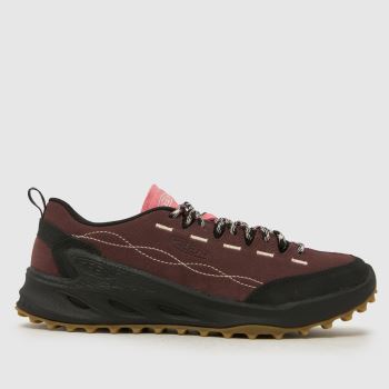 KEEN Burgundy Jasper Zionic Womens Trainers
