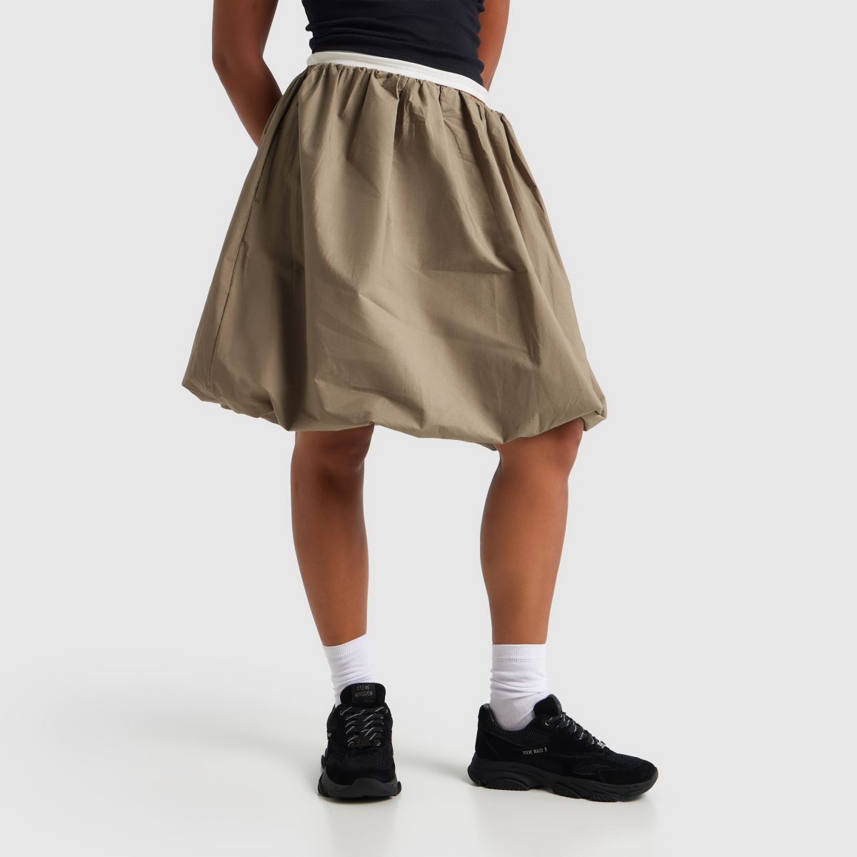 Steve Madden Front Row in Black Steve Madden Front Row 8
