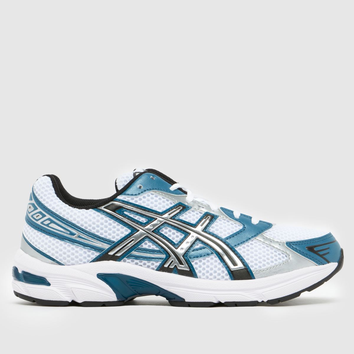 ASICS GEL-1130 Trainers in White & Blue