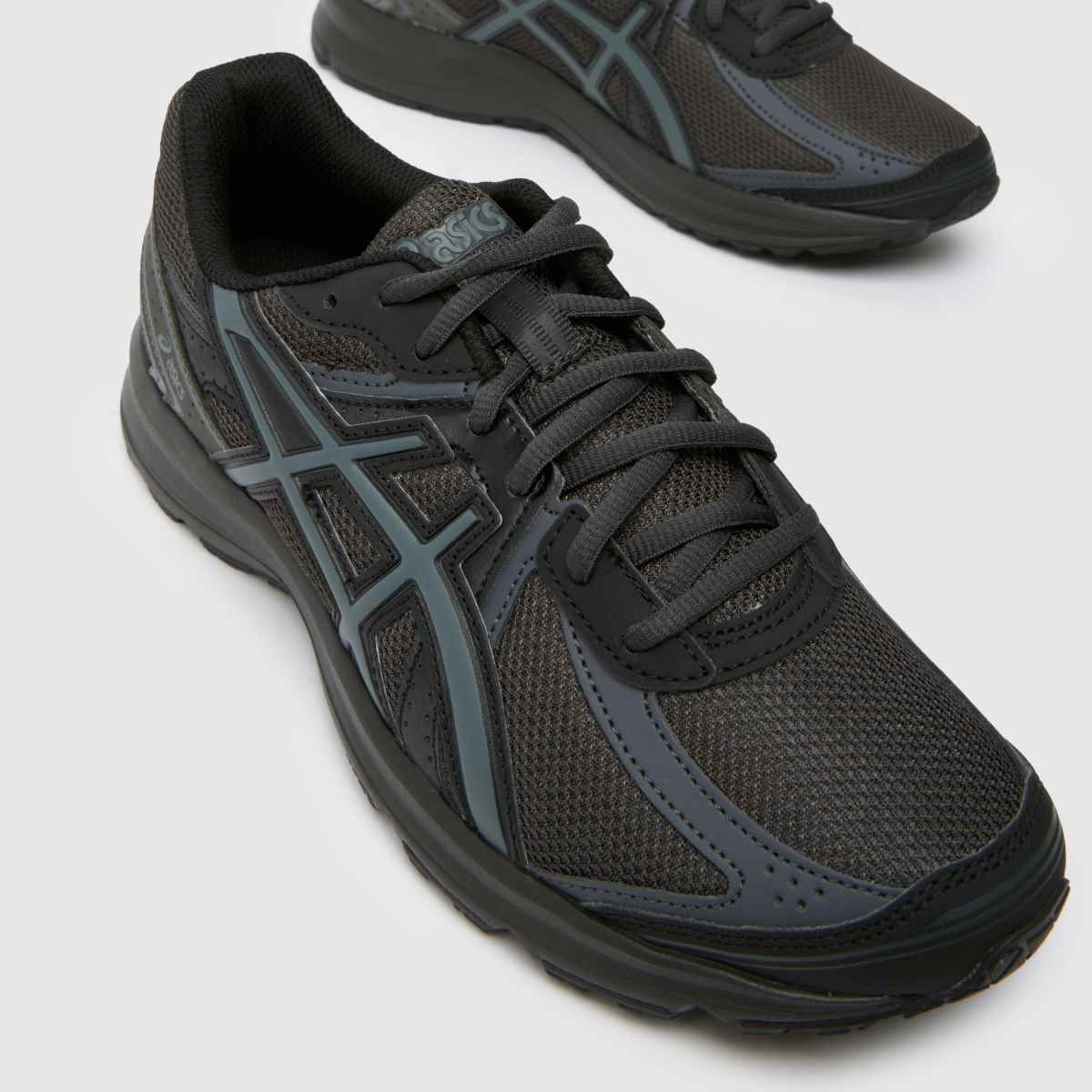 23ss!!! ♥ Asics Jog 100 S Black - 2E Wide Asics JOG 100S Sneaker » Buy online now!