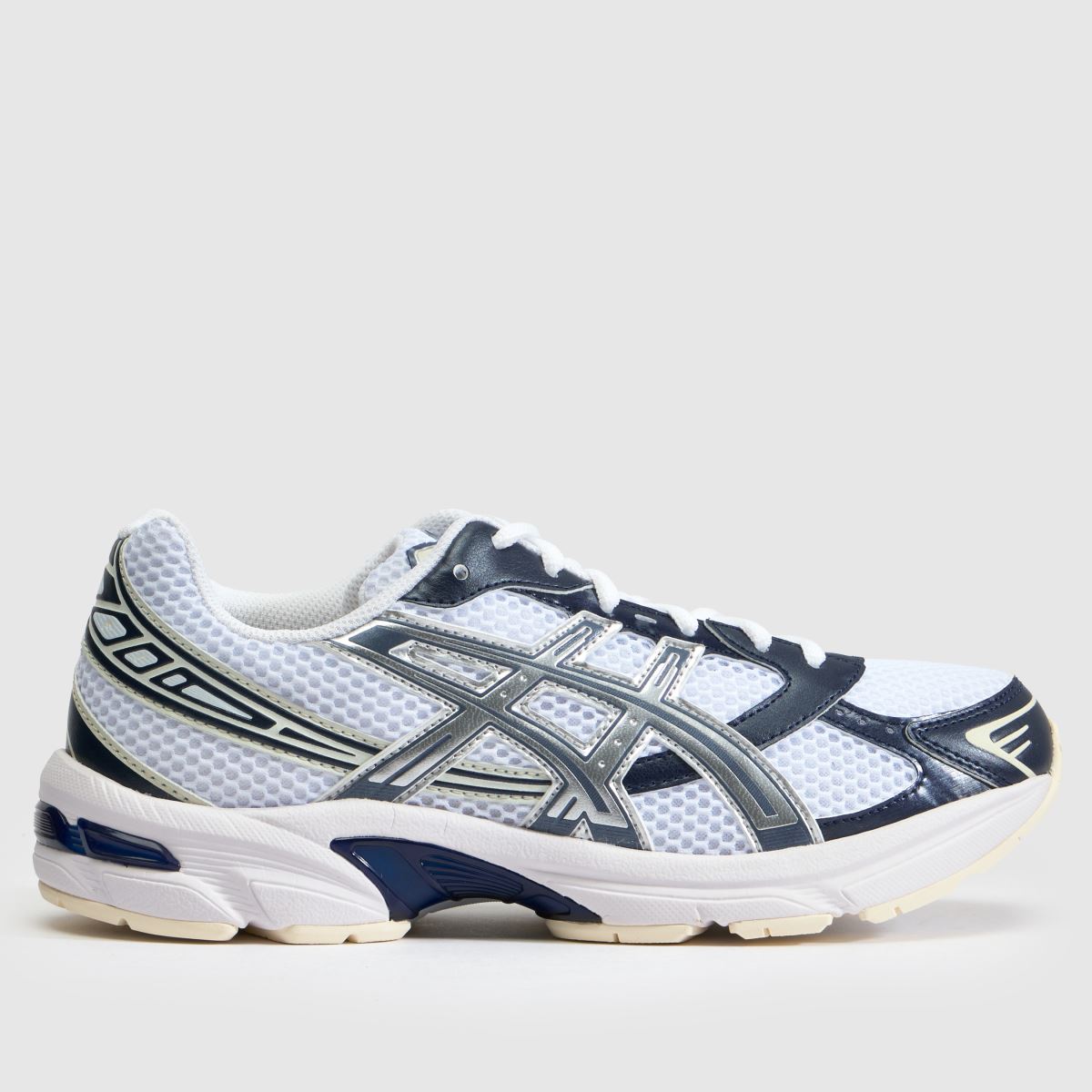 ASICS GEL-1130 in White & Navy ASICS GEL-1130