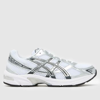 ASICS White & Silver Gel-1130 Womens Trainers