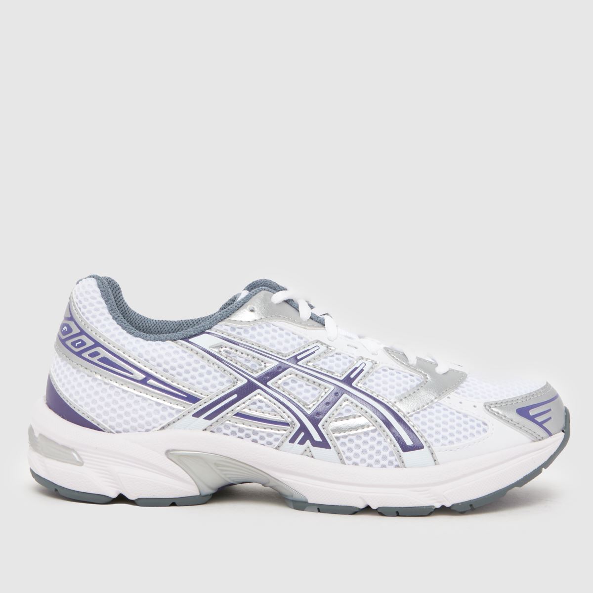 ASICS GEL-1130 Trainers in White & Purple
