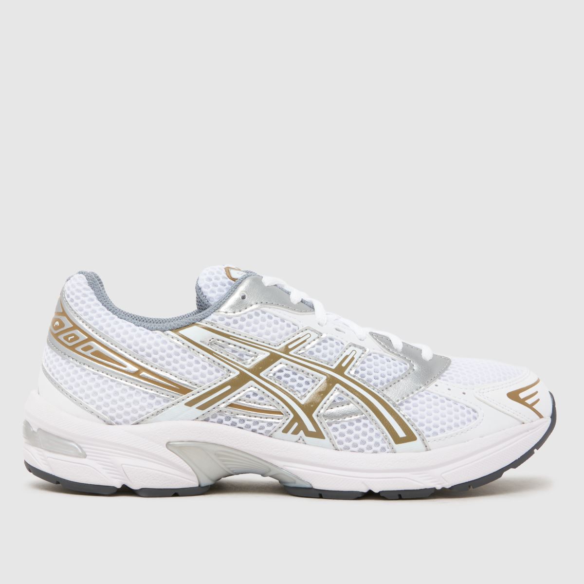 ASICS GEL-1130 Trainers in White & Brown