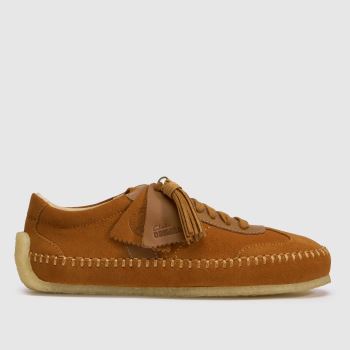 Clarks Originals Tan Tor Low Womens Trainers