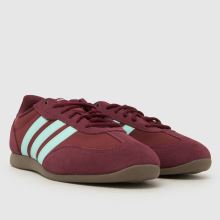 adidas Barreda Lo in Burgundy adidas Barreda Lo,2 of 4