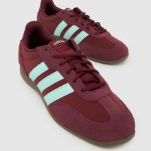 adidas Barreda Lo in Burgundy adidas Barreda Lo,3 of 4