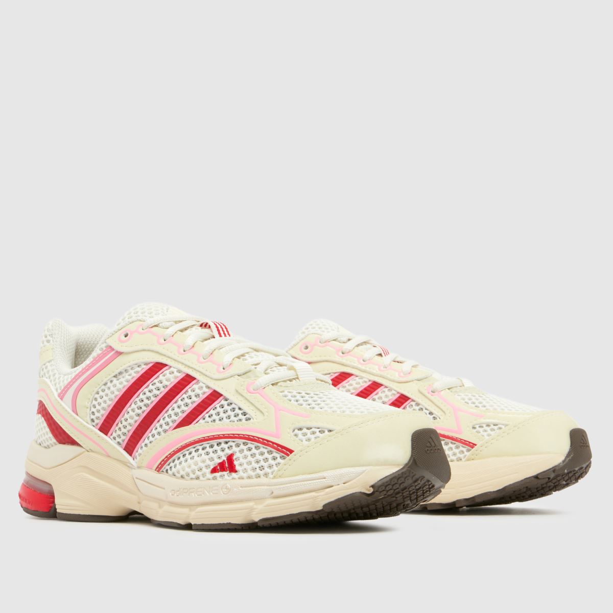 adidas Spiritain 2000 in White & Red adidas Spiritain 2000 8