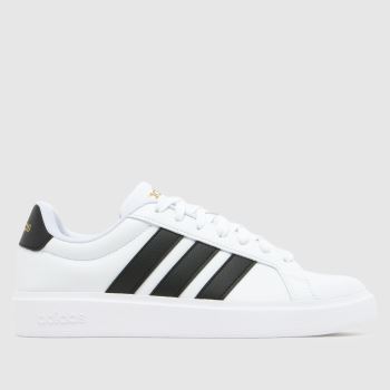 adidas White & Black Streettalk Womens Trainers
