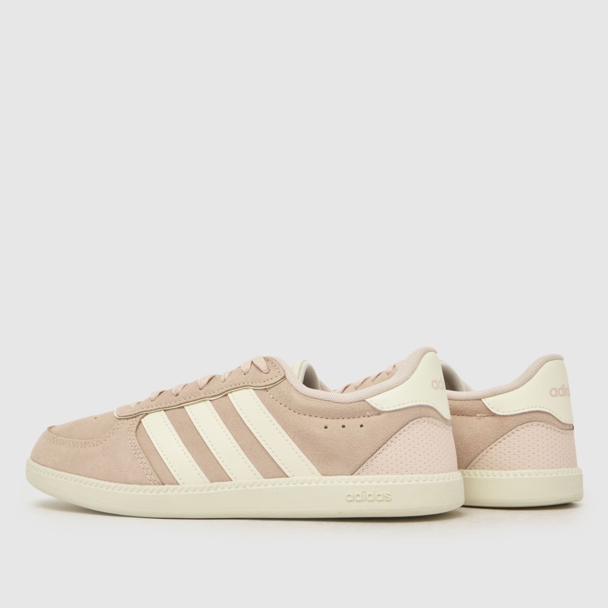 adidas Breaknet Sleek in White & Pink adidas Breaknet Sleek 7