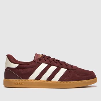 adidas Burgundy Breaknet Sleek Womens Trainers