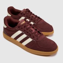 adidas Breaknet Sleek in Burgundy adidas Breaknet Sleek,3 of 4