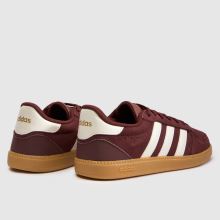 adidas Breaknet Sleek in Burgundy adidas Breaknet Sleek,4 of 4