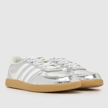 adidas Breaknet Sleek in Silver adidas Breaknet Sleek,2 of 4