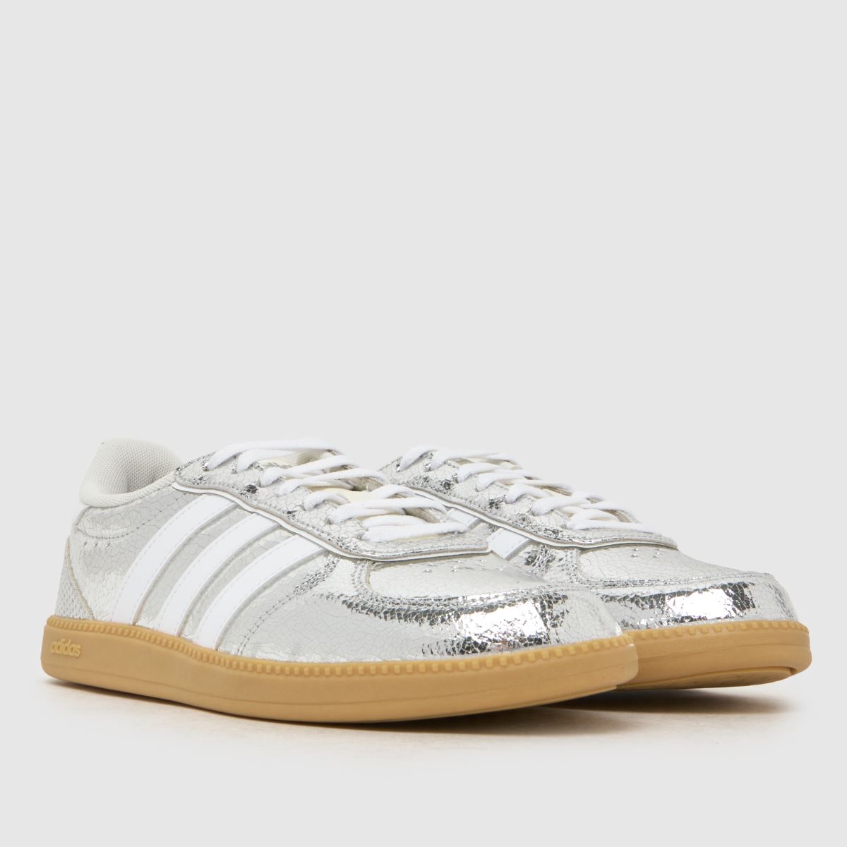 adidas Breaknet Sleek in Silver adidas Breaknet Sleek 3