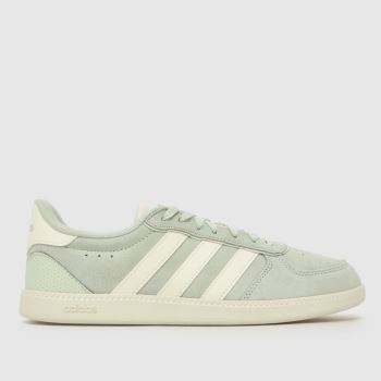adidas Light Green Breaknet Sleek Womens Trainers