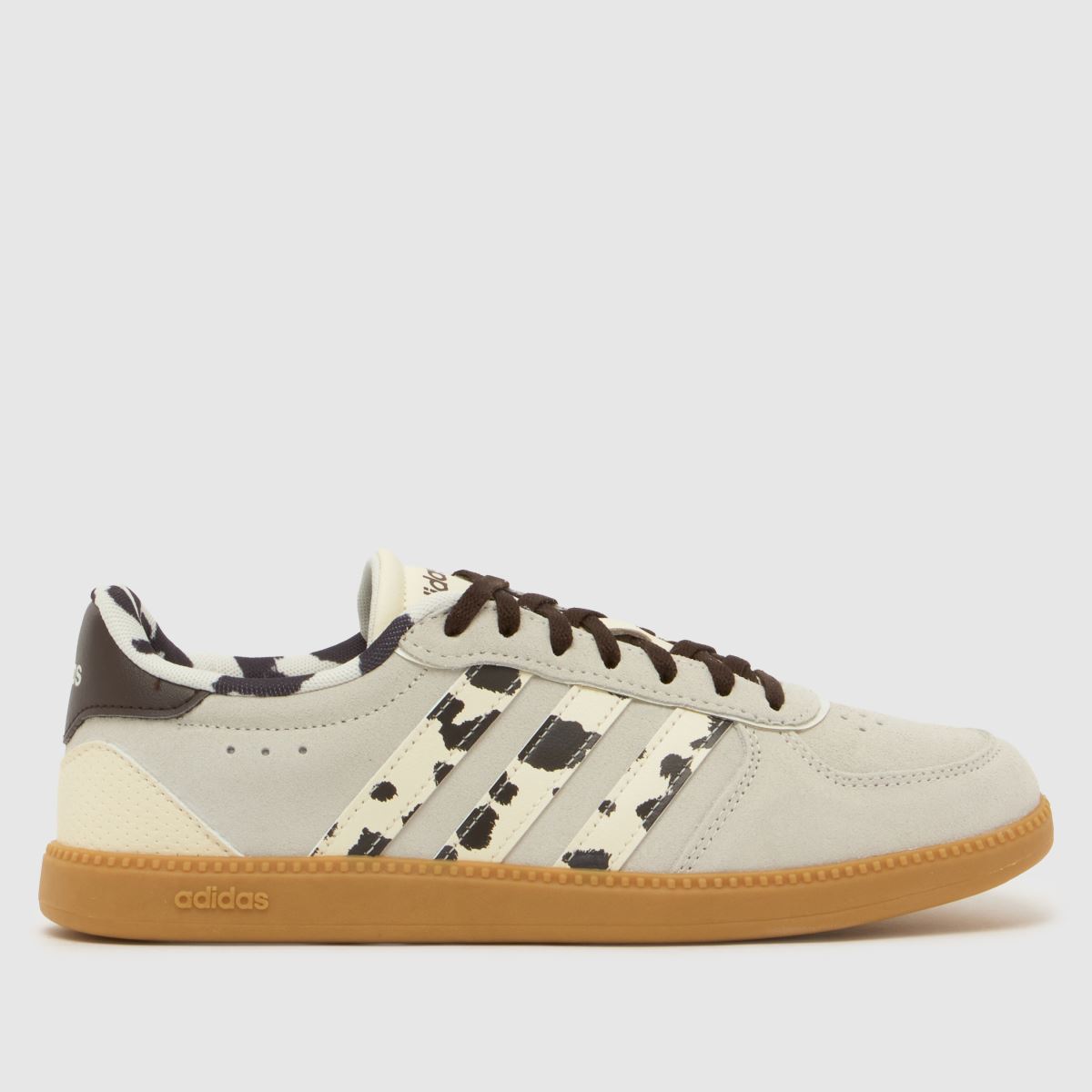 adidas Breaknet Sleek Trainers in Off-White Multi