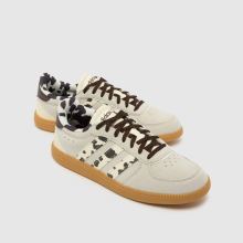 adidas Breaknet Sleek in Off-White Multi adidas Breaknet Sleek,3 of 4