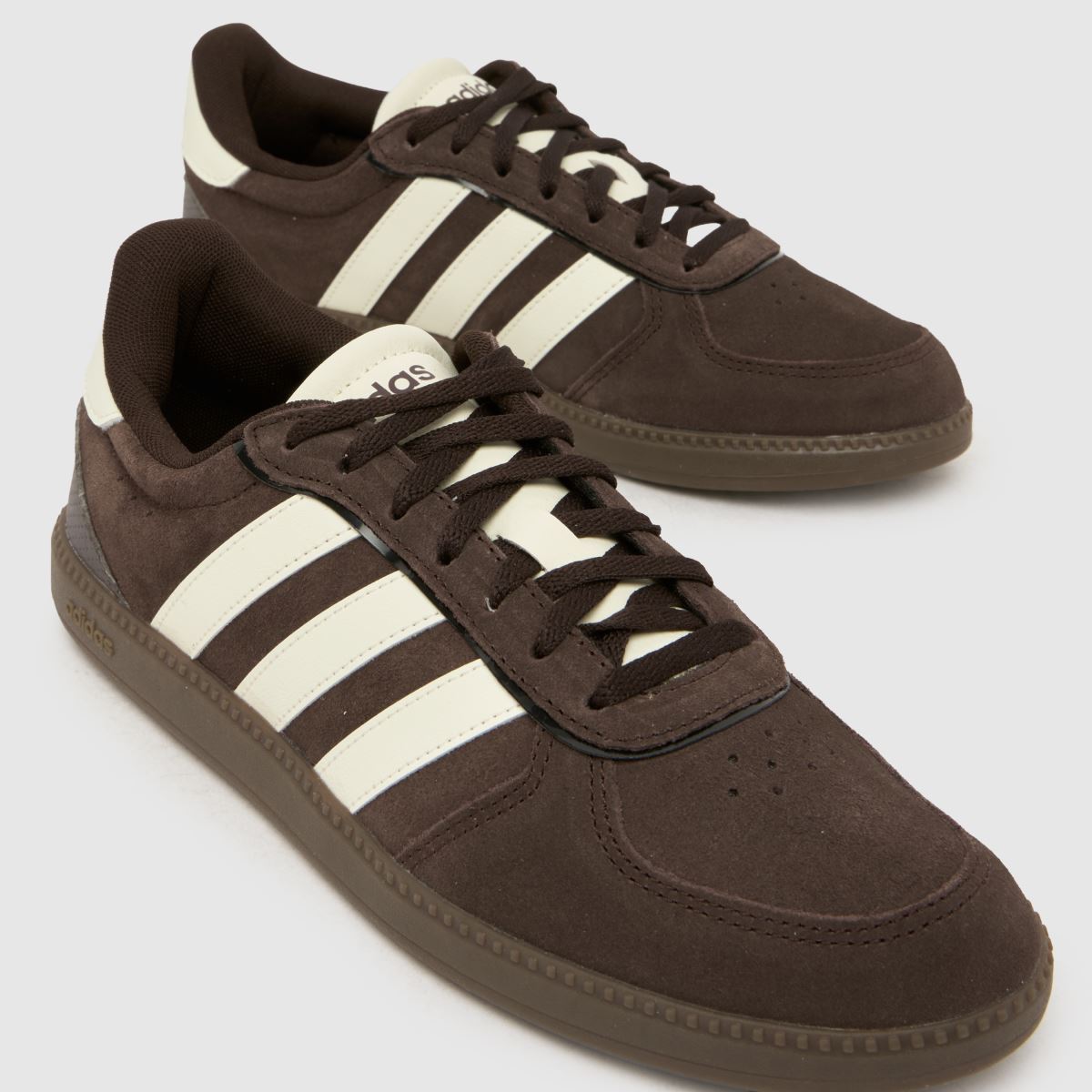 adidas Breaknet Sleek in White & Brown adidas Breaknet Sleek 4